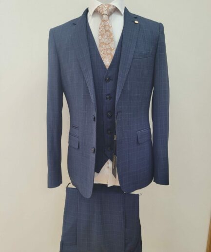 Smith Blue Three-Piece Suit