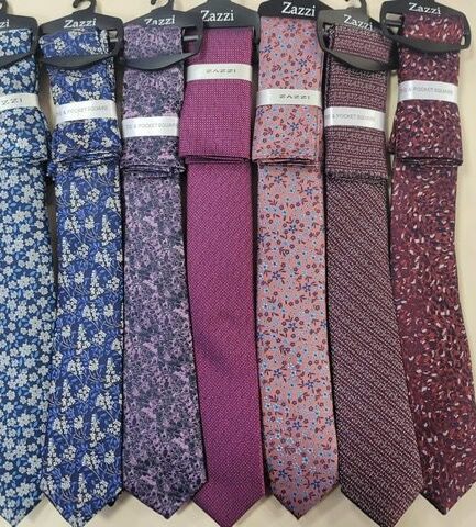 Tie And Pocket Square Sets